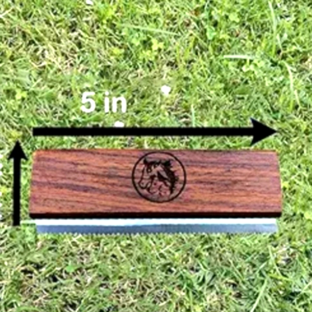 I N Premium Products Wooden Handle Pet Grooming Brush 5"W